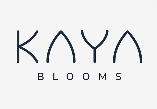 Kaya Blooms wordmark PNG